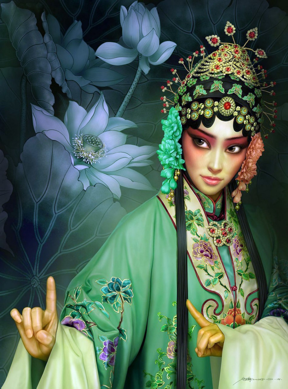 Художник Tang Yuehui